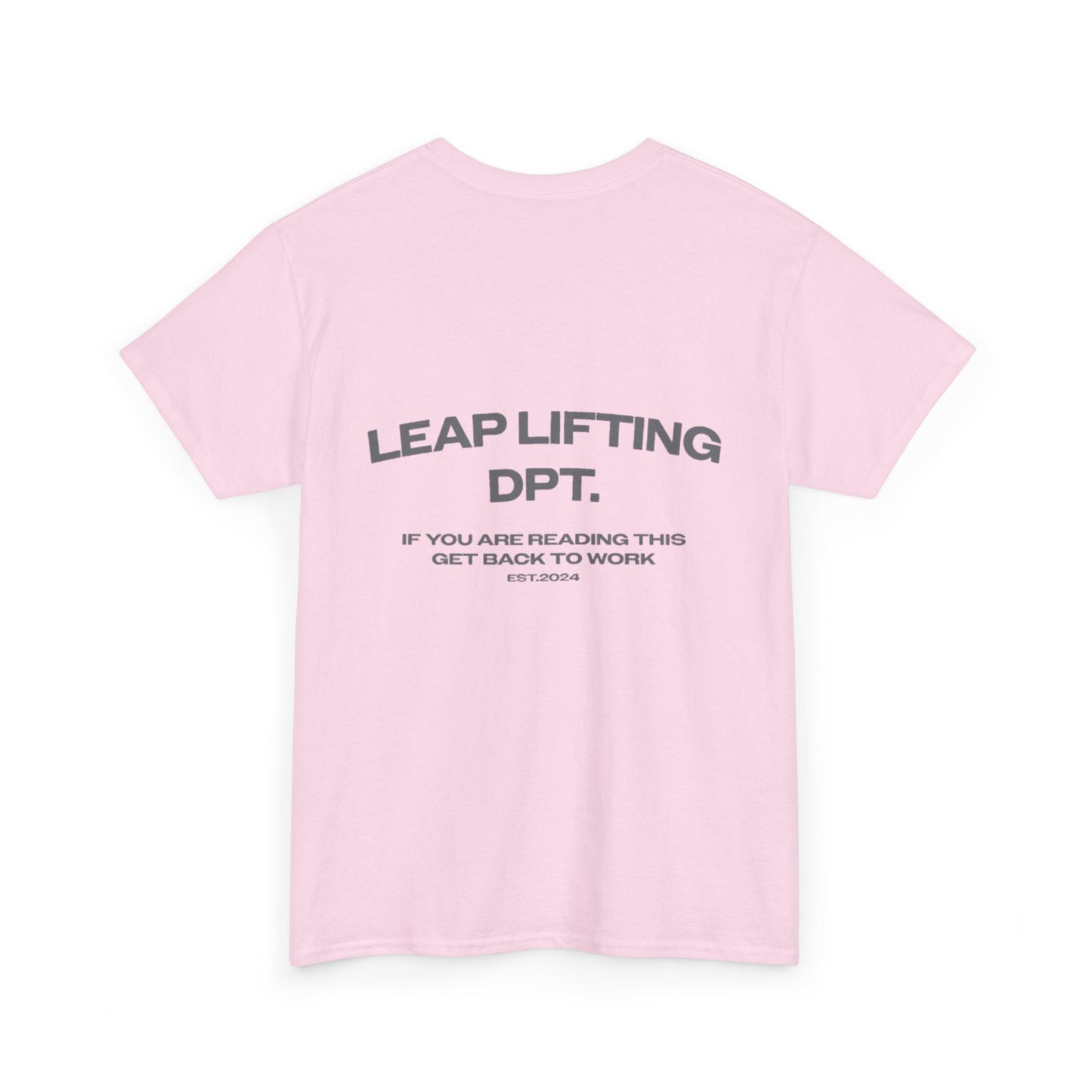 PRE-SALE | T-shirt - LEAP LIFITING DPT.