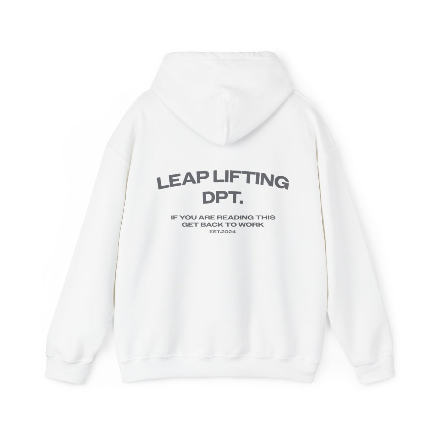 Sweatshirt - LEAP Lifting DPT. White