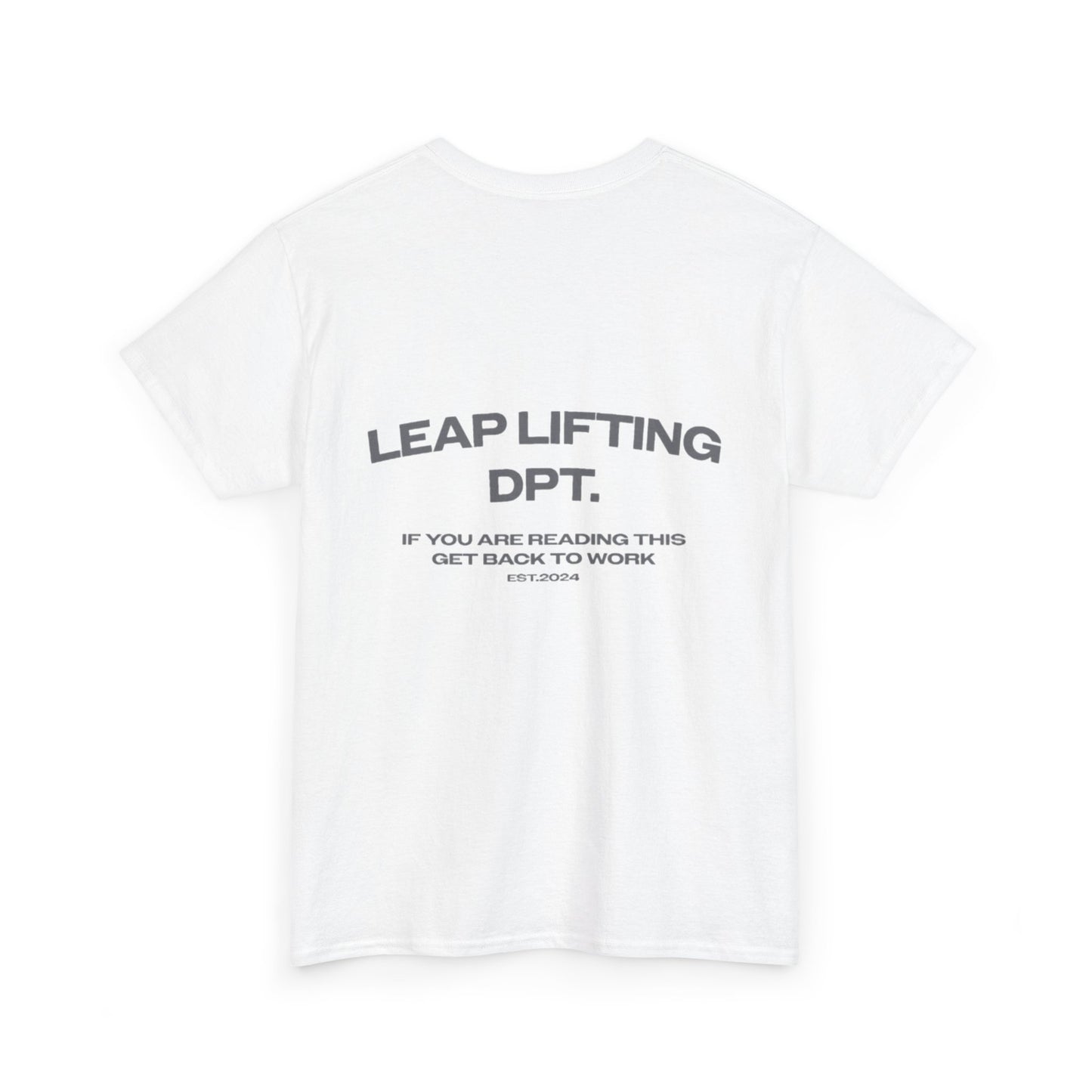 PRE-SALE | T-shirt - LEAP LIFITING DPT.